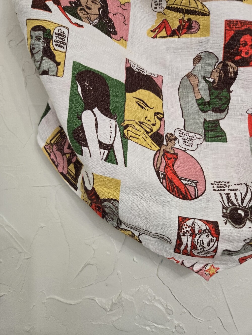 Reformation Linen Comic Cartoon Strapless Dillon Top, 16 - Picture 6 of 13